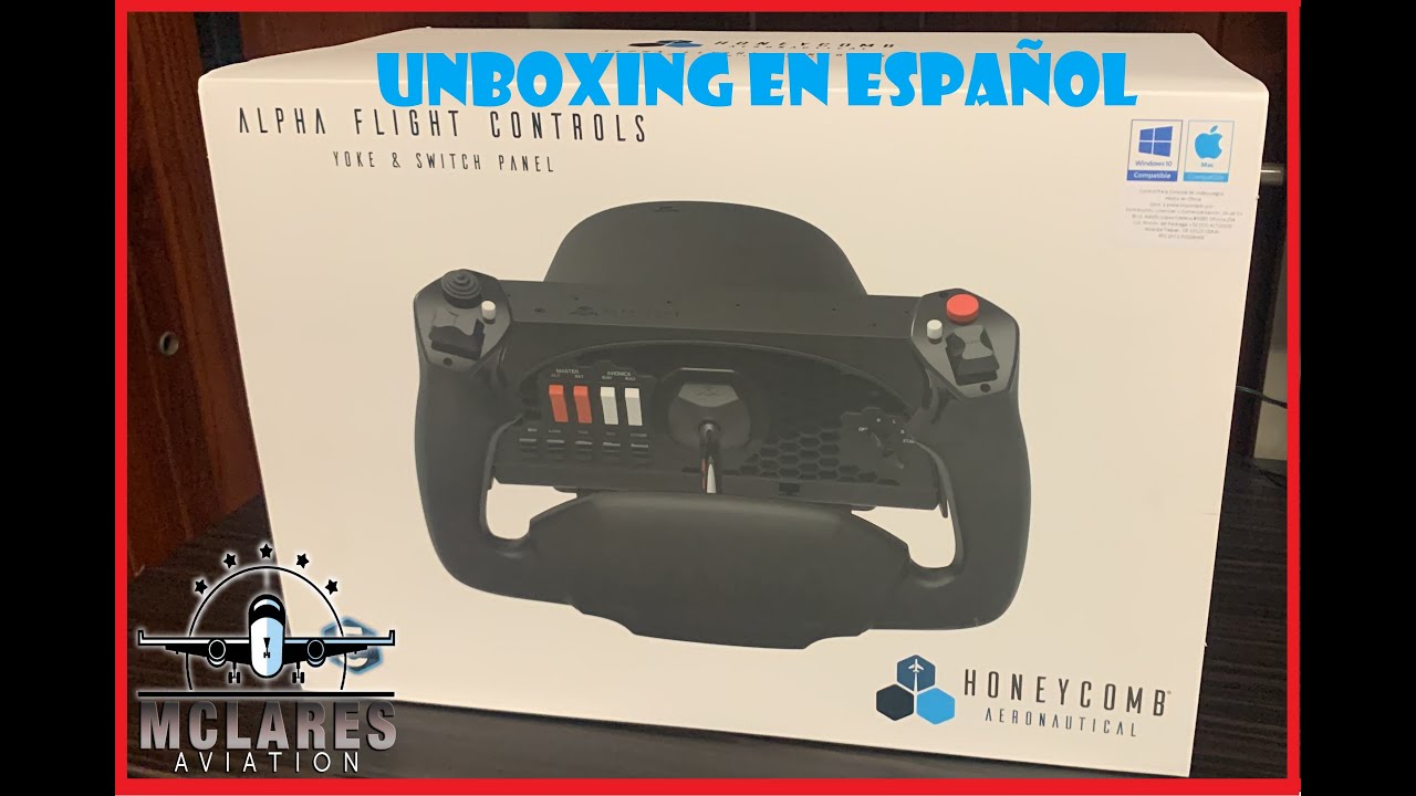 💥 Honeycomb Alpha Yoke UNBOXING En Español 😍