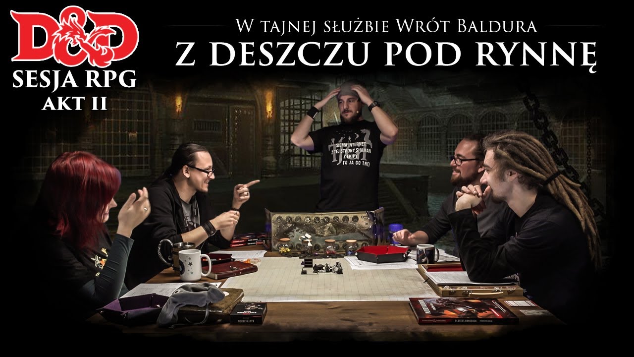 Z deszczu pod rynnę | Sesja RPG D&D | W Tajnej Służbie Wr&oacute;t Baldura WTSWB 2