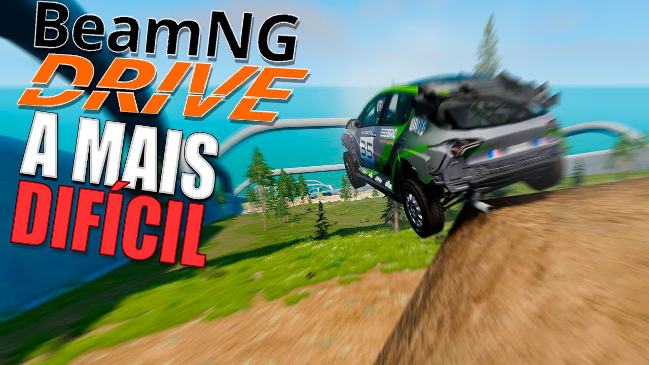 A Descida mais Destrutiva do Beamng Drive