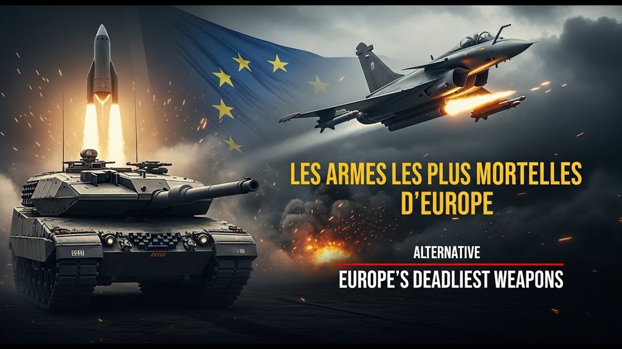 Топ-10 самых смертоносных европейских видов оружия, военной мощи, технологий и средств сдерживани...