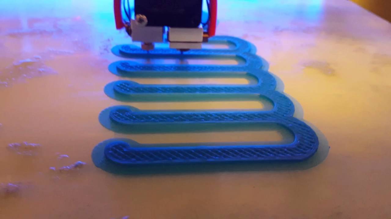 Super Silent High Speed 3D Printer: ABS at 300mm/s (Modified first batch CreatR Original)