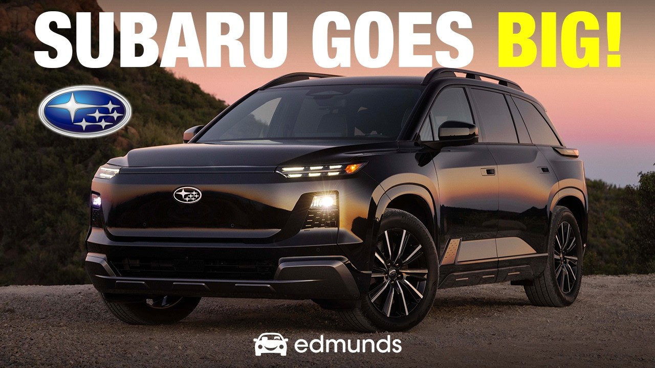 Subaru's New 3-Row Electric SUV: 2027 Subaru Getaway EV