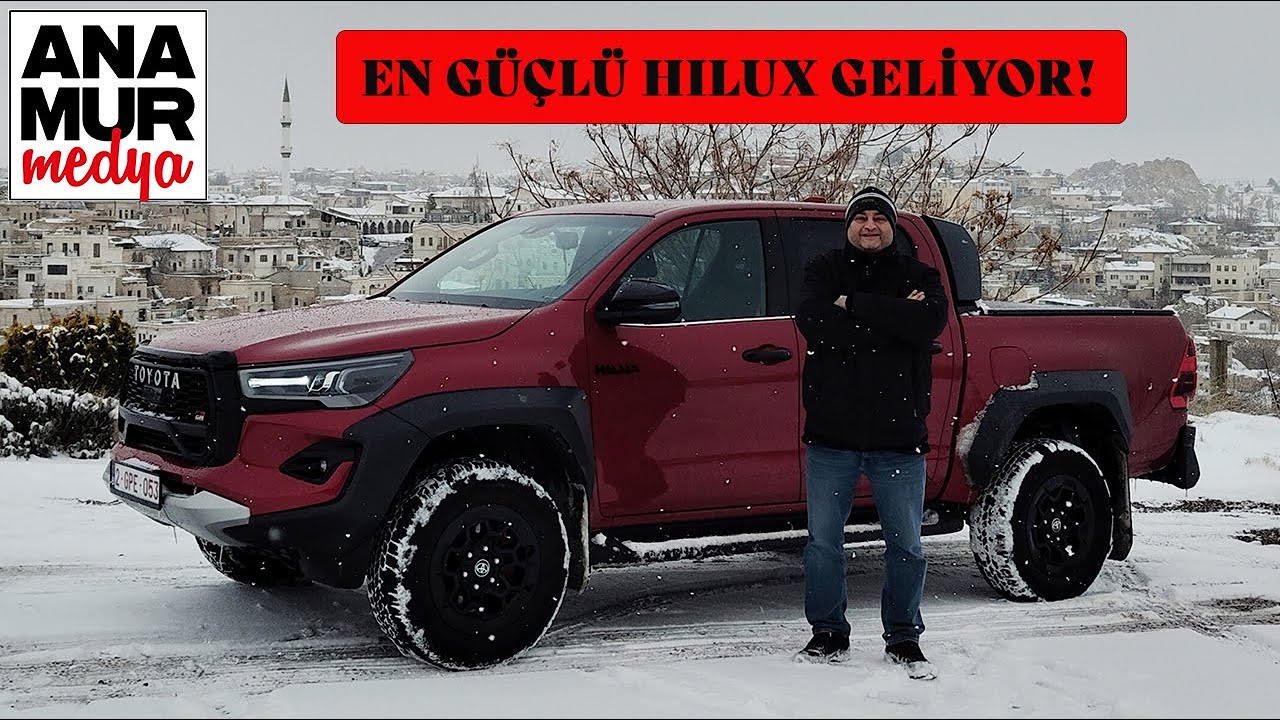 Yeni Toyota Hilux GR Sport II 2.8 lt 204 HP Dizel Otomatik 4x4 2025 Test / Emre Anamur / 4K Video
