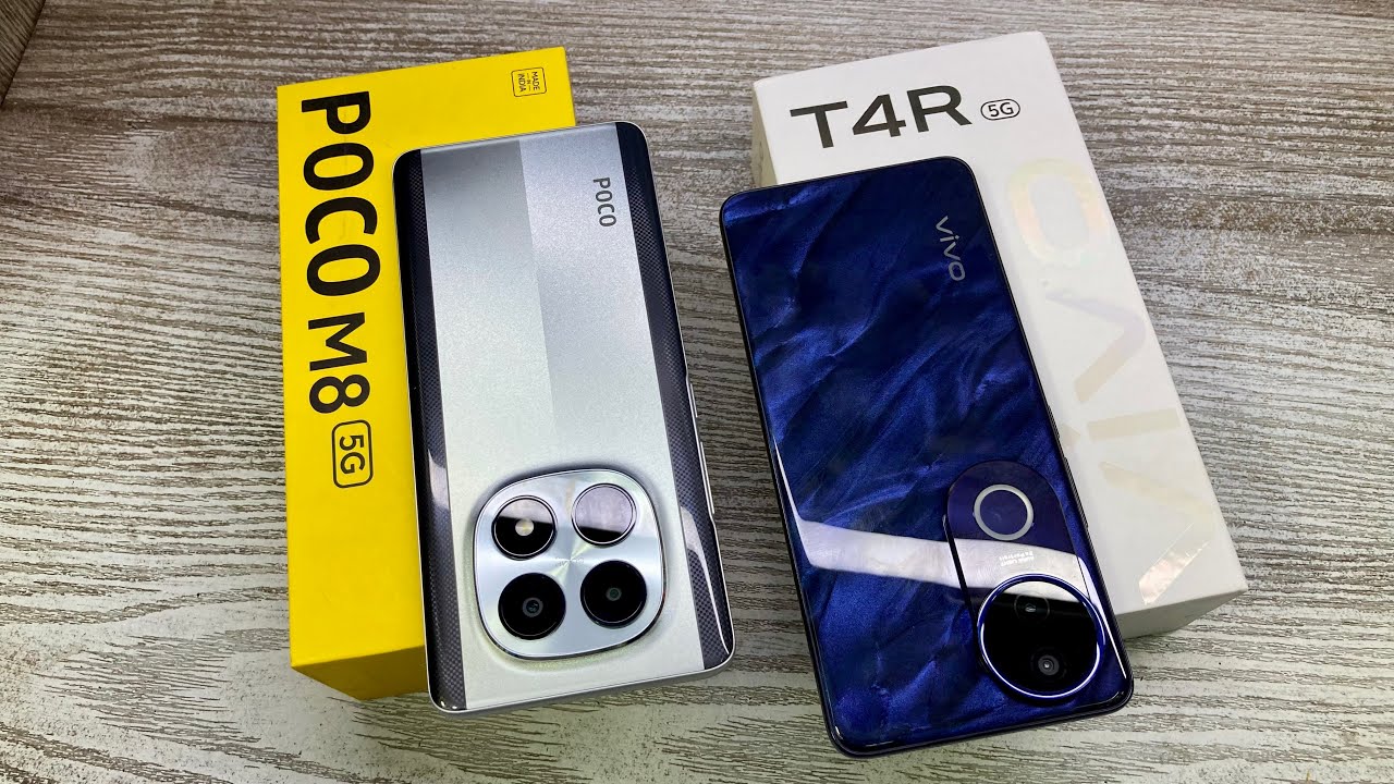 Poco M8 5g vs Vivo T4R 5g - Best Konsa ? | Best Camera 📸| Gaming processor 🎮| flipkart sale 🔥