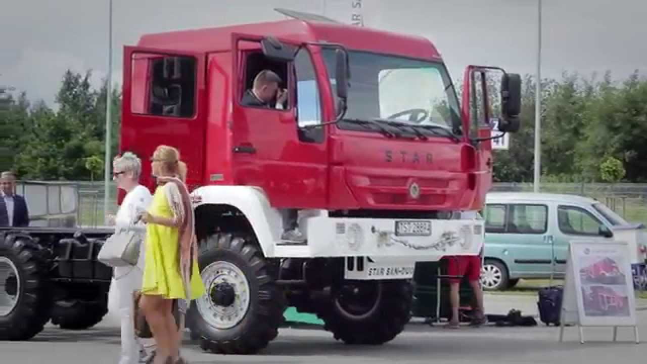 STAR 266 M 6x na targach EDURA 2014 podwozie pod zabudowę pożarniczą