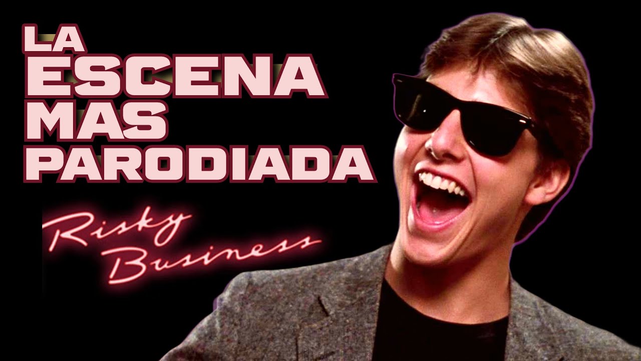 10 SERIES que PARODIARON la famosa escena de RISKY BUSINESS