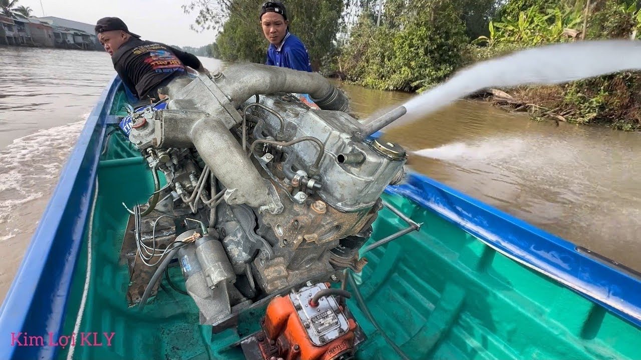 Lấy Động Cơ Trên Xe,Đem Xuống Đặc Võ Lãi ,Chạy Tốc Độ Như XE.