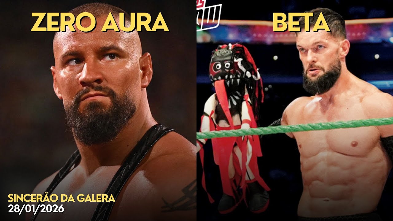FINN BALOR E BRON BREAKKER PROVAM QUE NÃO MERECEM O TOPO - SINCERÃO DA GALERA