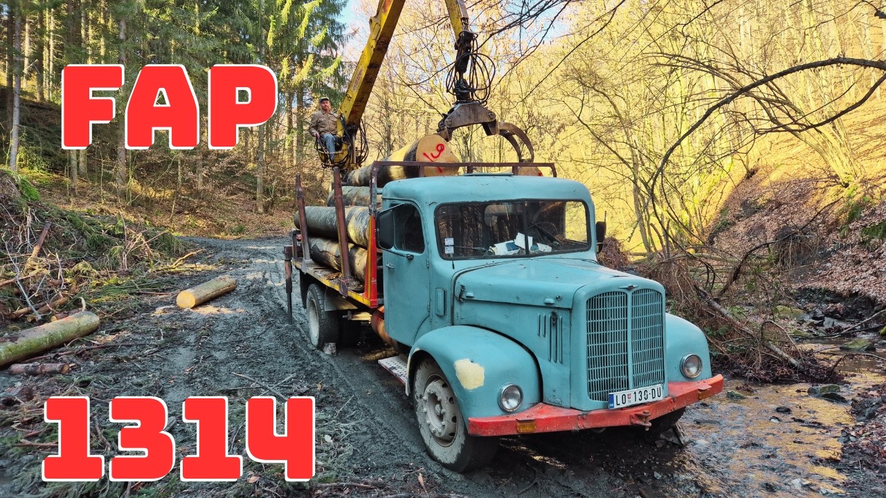 FAP 1314 Šticar sa 8m3 trupaca