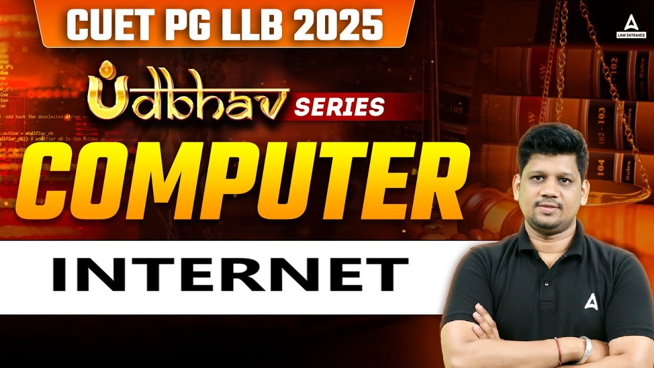 CUET PG LLB 2025 Computer | INTERNET | Computer For Law | By Mayank Sir