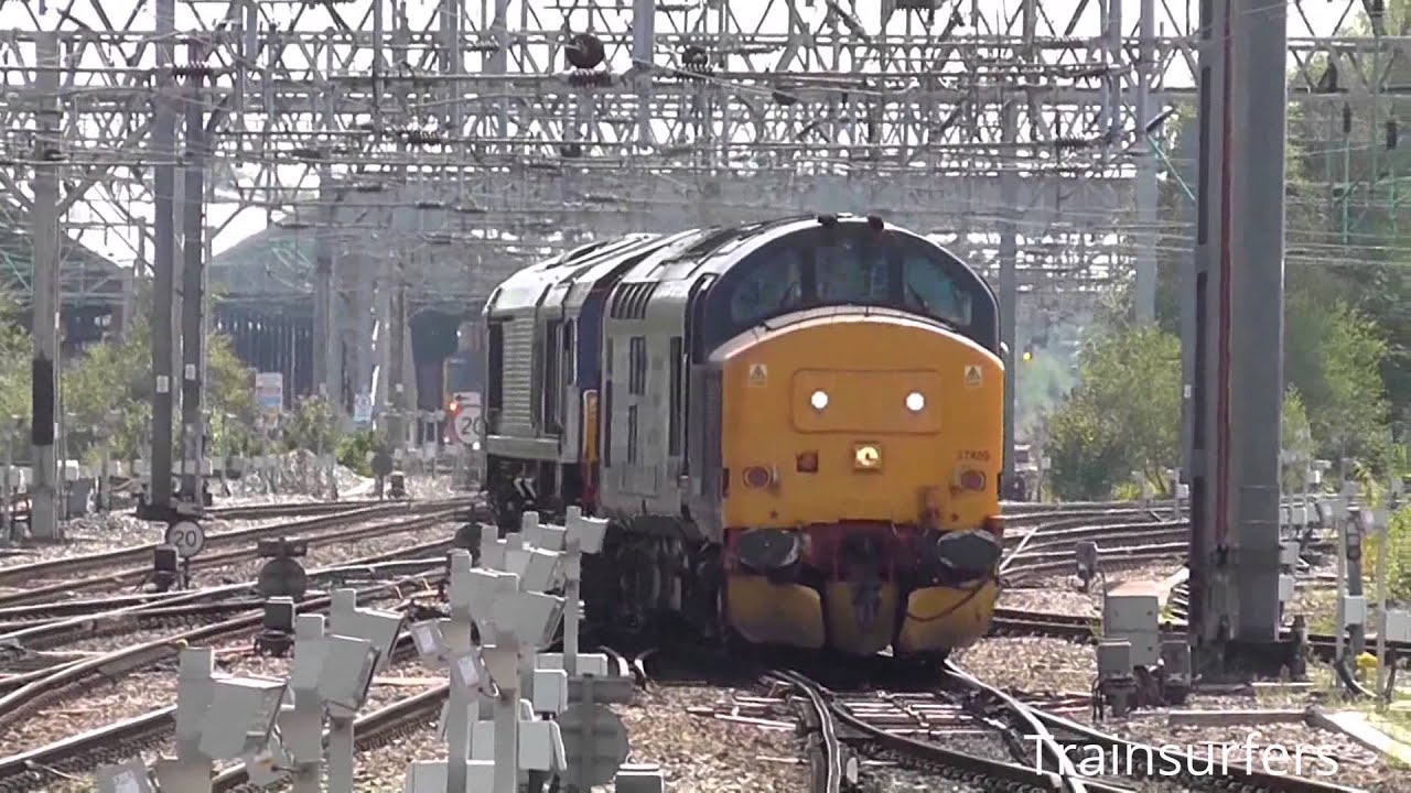 Crewe Station at it's very best in 2014 - HD