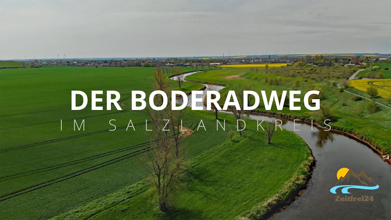 Der Boderadweg im Salzlandkreis | 40 km bis zur Mündung in die Saale | Sachsen-Anhalt