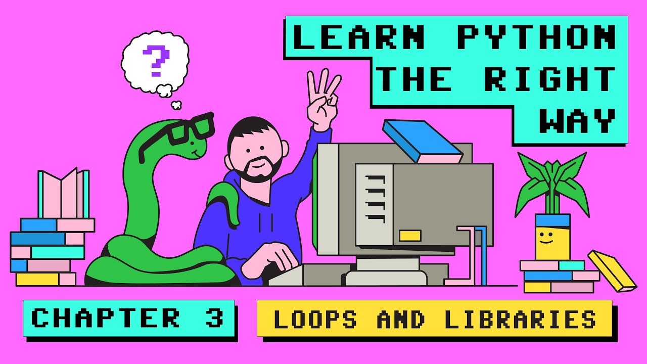 Python Tutorial for Beginners #3: How to use outside libraries and loops!