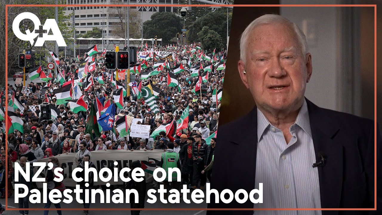 Former top diplomat on Govt's Palestinian state decision | Q+A 2025