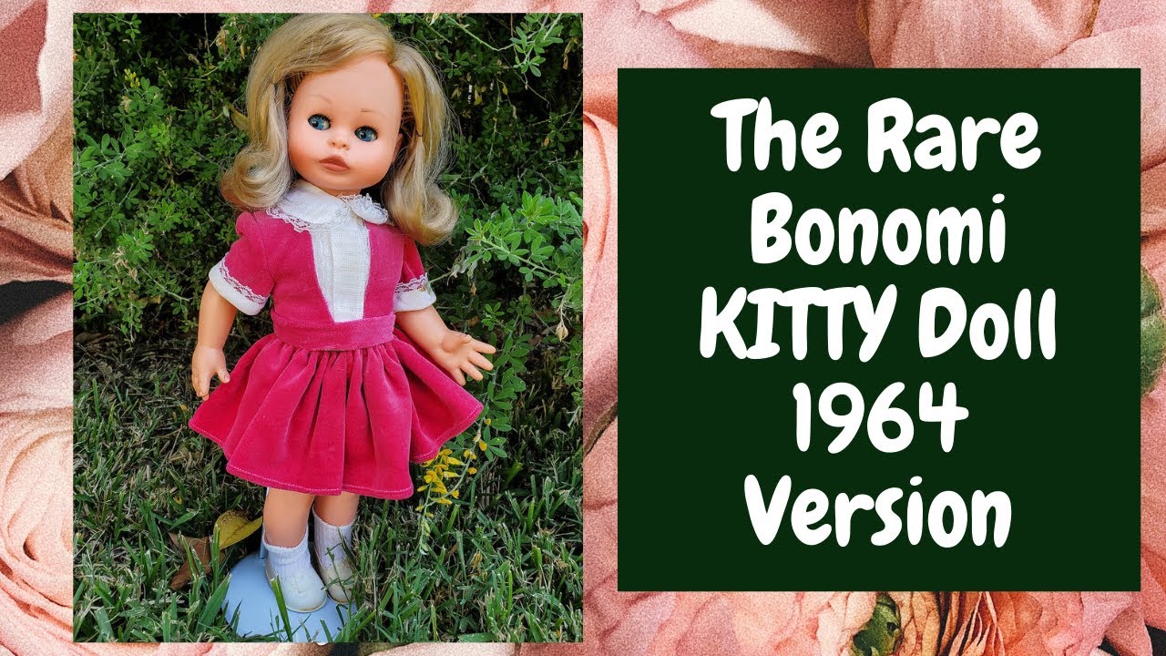 The Rare BONOMI ITALOCREMONA KITTY Doll | 1964 Sears Wishbook Version!