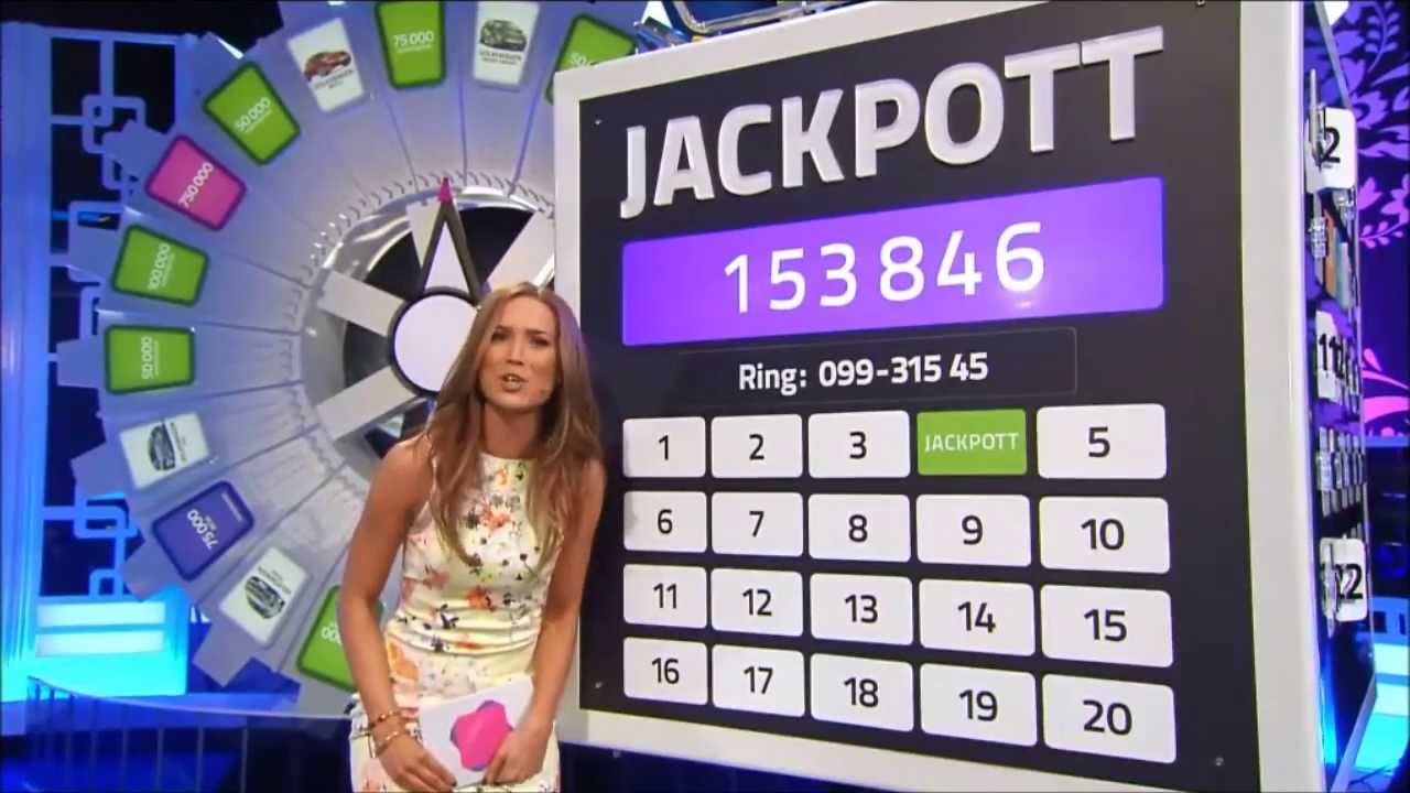 Marie blir exalterad när jackpotten går ut - BingoLotto 9/2 2014
