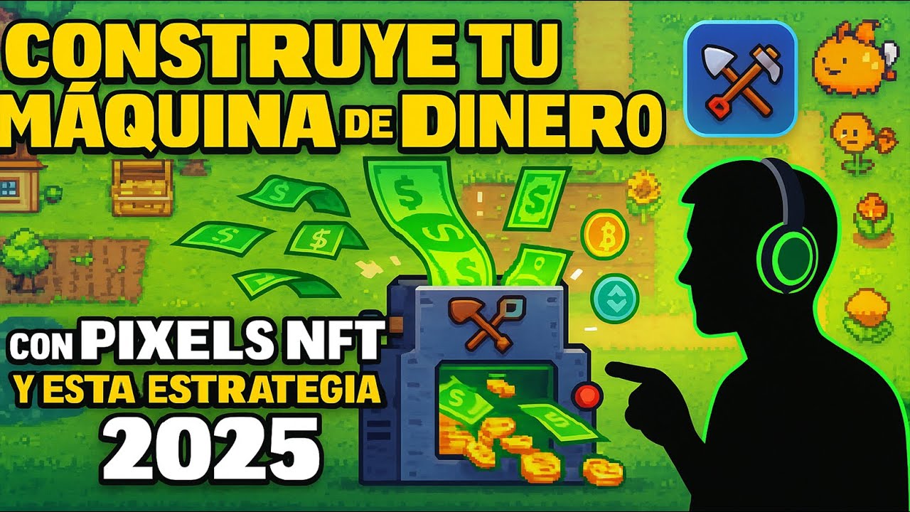 🧰 Construye Tu Máquina de Dinero con PIXELS NFT y Esta Estrategia MUY FACIL ESTE 2025
