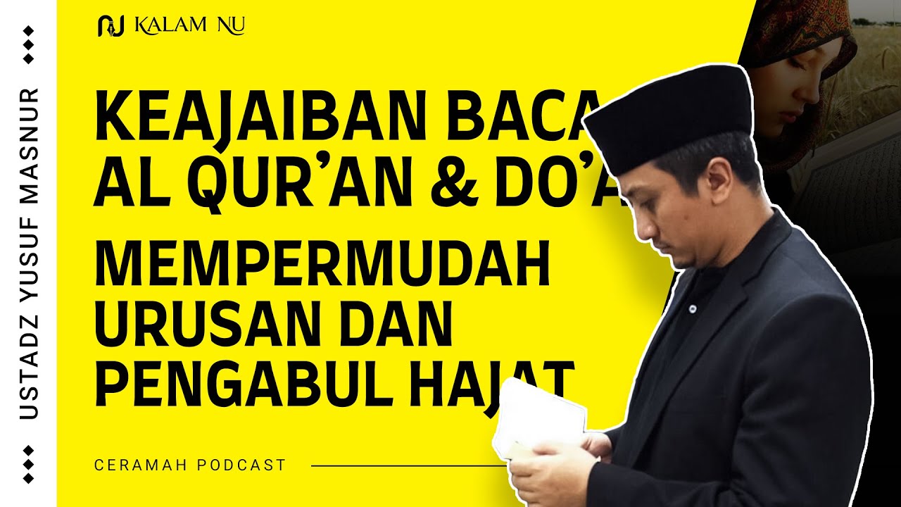 Keajaiban Membaca Al Quran Disertai Doa - Ustadz Yusuf Mansur Terbaru