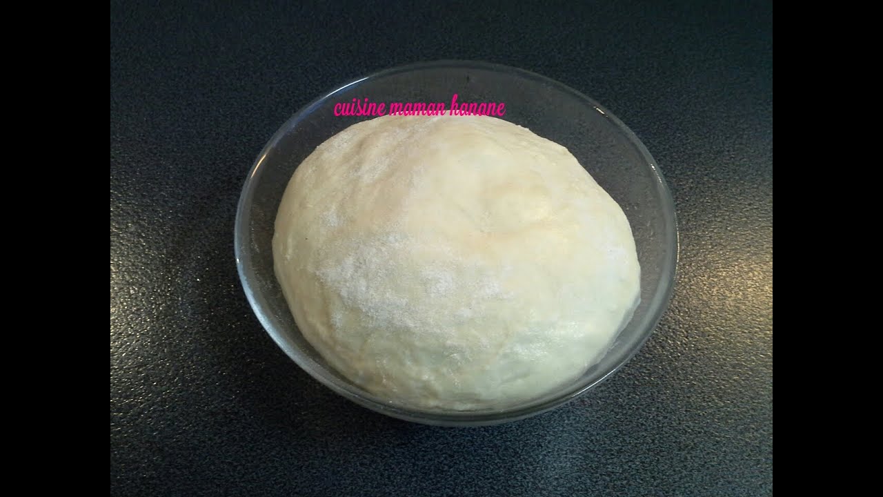 عجينة البيزا سهلة التحضير (رقم1)pate à pizza