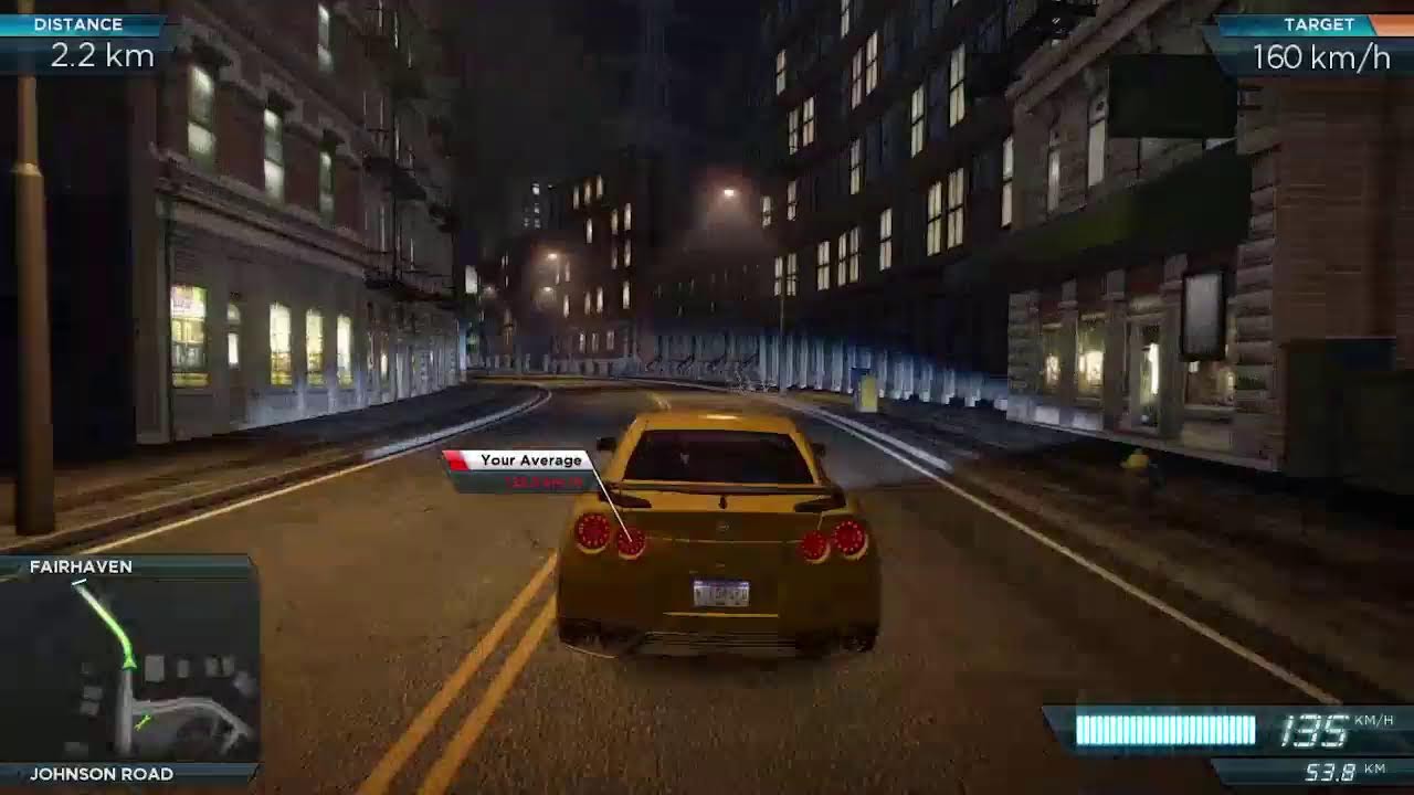 Jogando NFS MW 2012 pela primeira vez