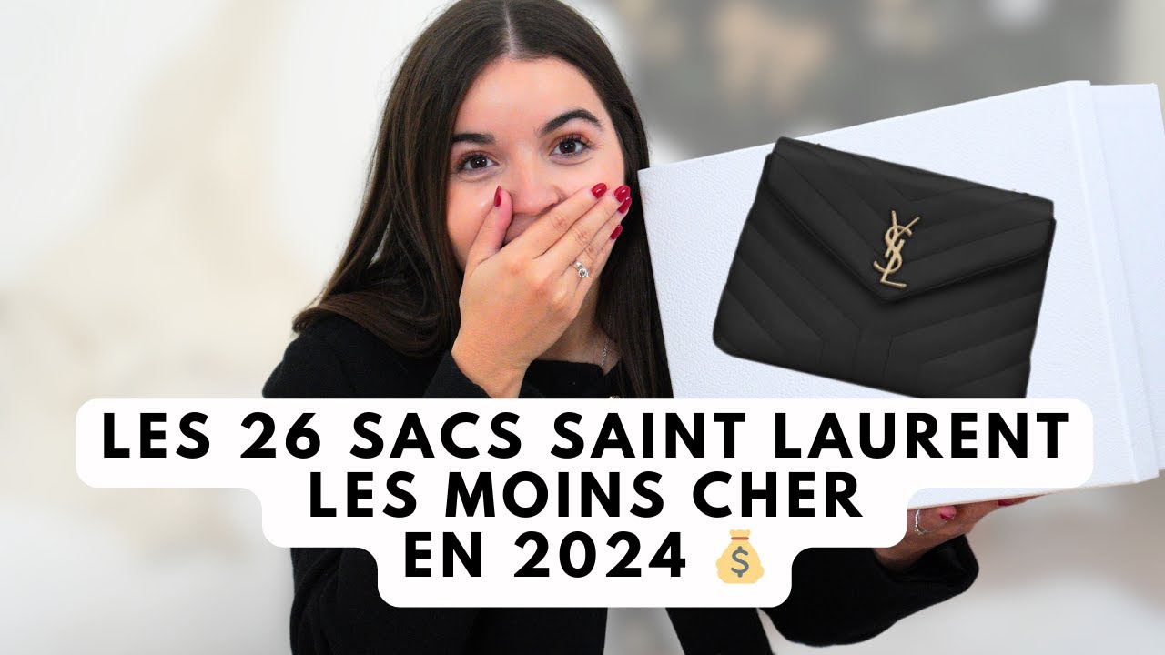 💰 Les 26 sacs les moins chers chez saint Laurent 💰