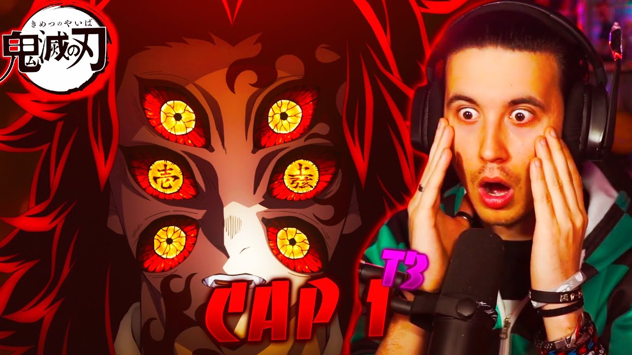 REUNIÓN DE LAS LUNAS SUPERIORES!!! KIMETSU NO YAIBA T3|CAP 1!! - MI REACCIÓN!!