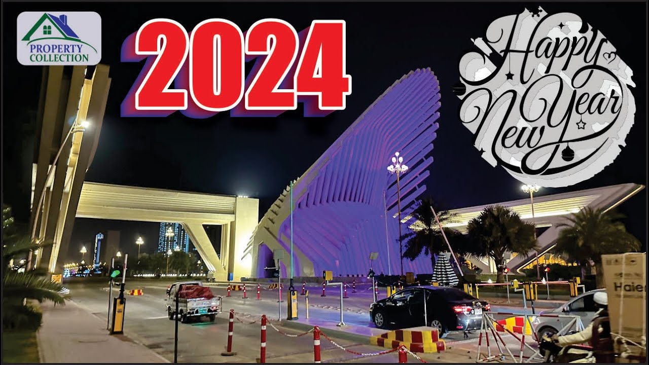 Welcome 2024 | #bahriatownkarachi #newyear #viral