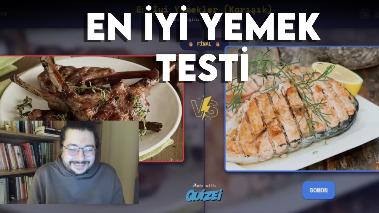 Cemre Demirel En İyi Yemek Testi &Ccedil;&ouml;z&uuml;yor