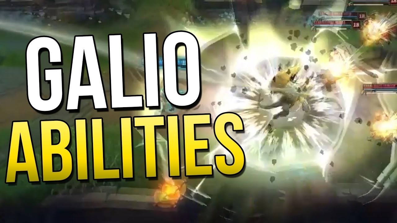 NEW REWORKED GALIO SPOTLIGHT - Abilities & Gameplay ( League Of Legend )