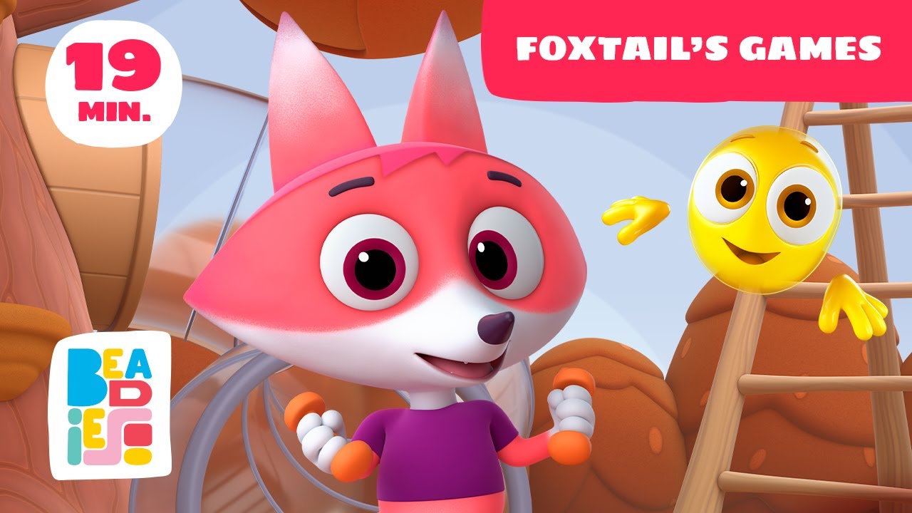Beadies - Foxtail's Games - Episodes collection - Nursery Rhymes & Kids Songs