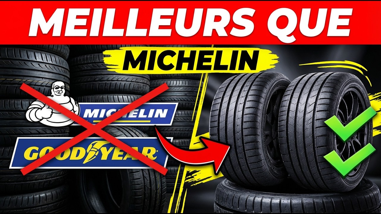 ARRÊTEZ de Payer Trop Cher - 13 Marques de Pneus qui BATTENT Michelin