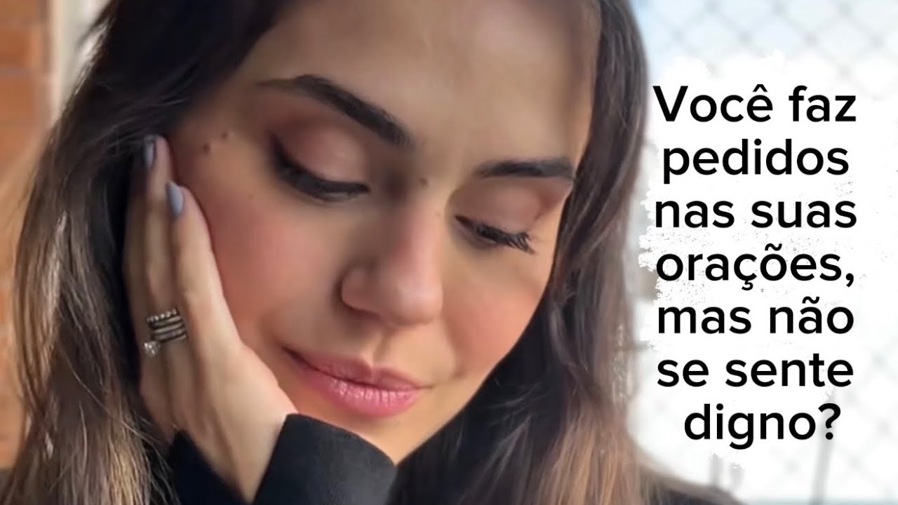Você só agradece, mas Deus quer conhecer as suas aflições. Ele quer um coração humilde. 