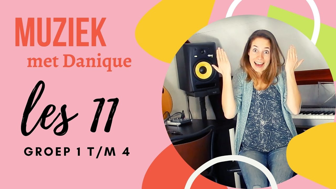 Muziek op afstand; les 11 (groep 1 t/m 4)