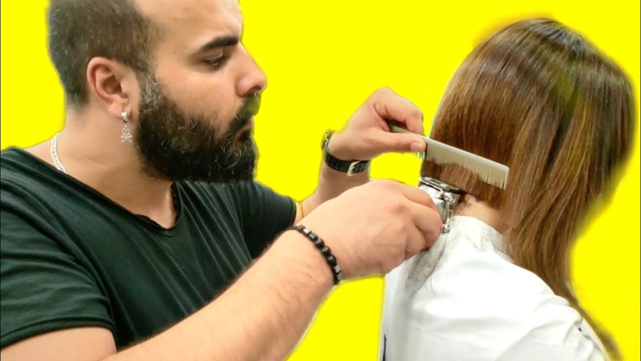 THAT'S BETTER! ( Haircut For Women - Long to Short - ASMR )