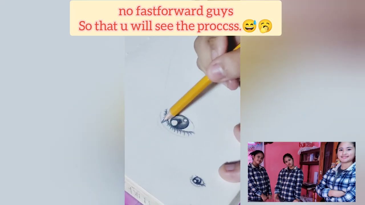 HOW TO DRAW AN EYE IN EASY WAY|USING PENCIL ONLY#how#howto#eyedrawing#faithashleevlog