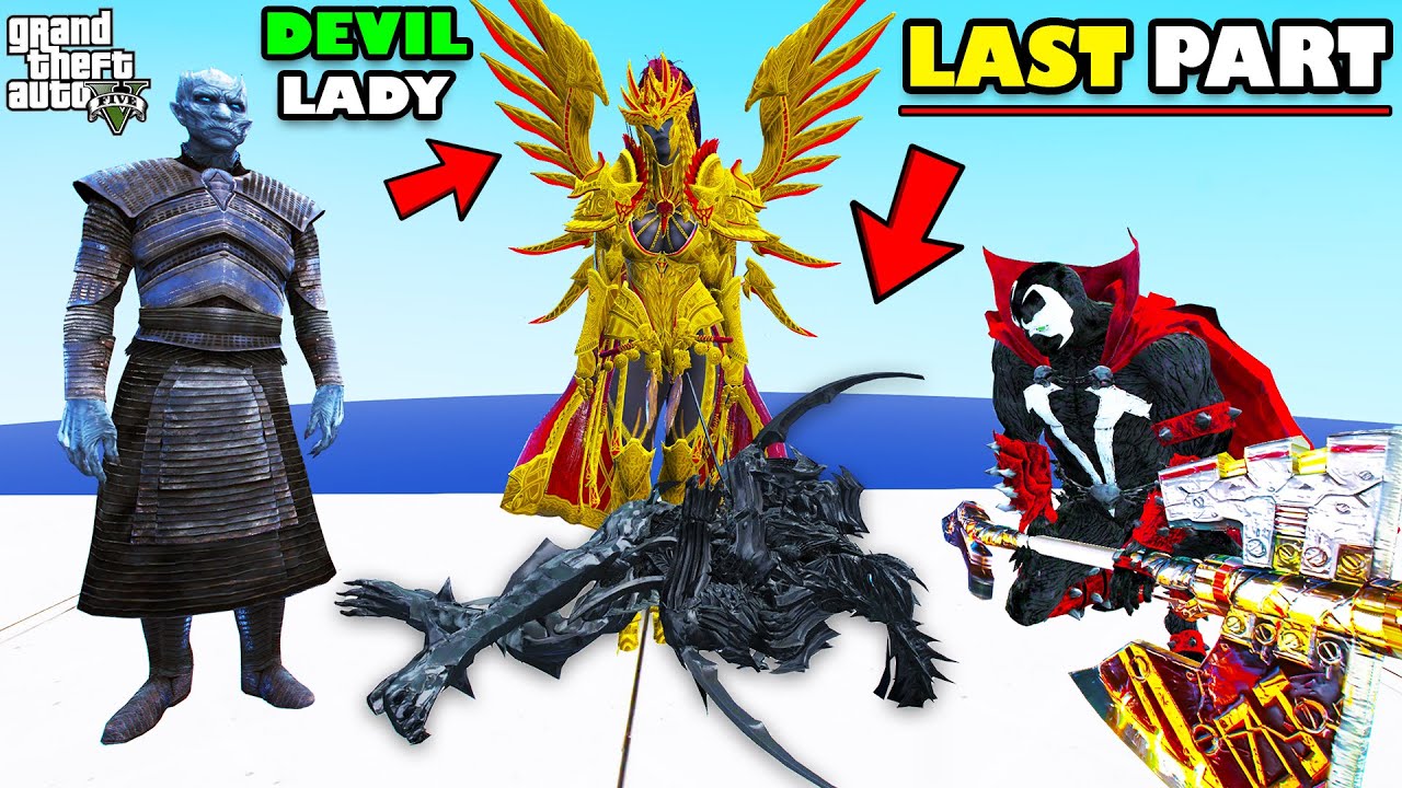 THE BIGGEST END OF DEVIL LORD IN GTA 5 (LAST PART) | SHINCHAN and CHOP