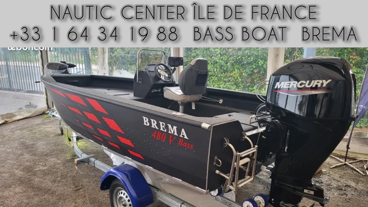 A VENDRE BASS BOAT BREMA Bateau neuf chez NAUTIC CENTER IDF MEAUX 77