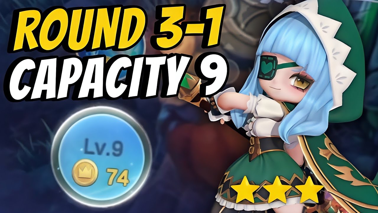 NEW UPDATE COMMANDER RUBY!! FAST CAPACITY 9 AT ROUND 3-1!! MAGIC CHESS GO GO 