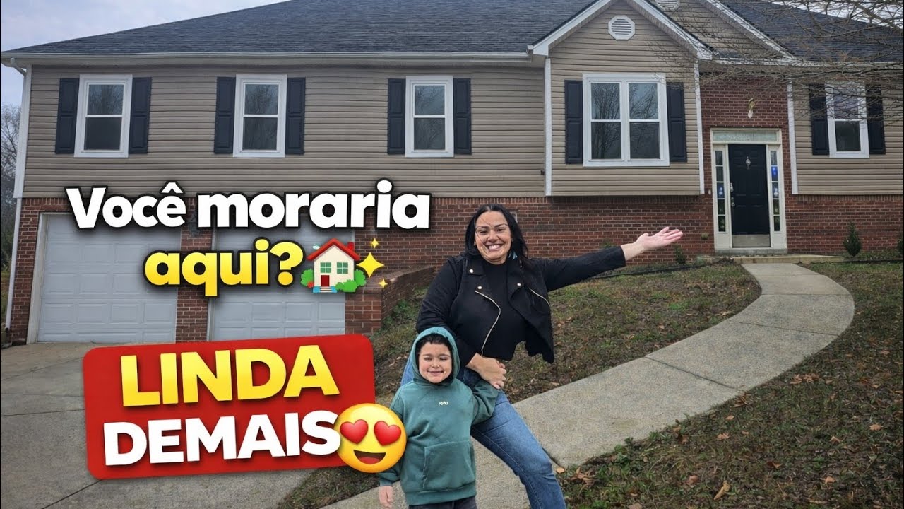 Encontramos uma casa LINDA nos EUA 😍🏡 | Será que vamos alugar?