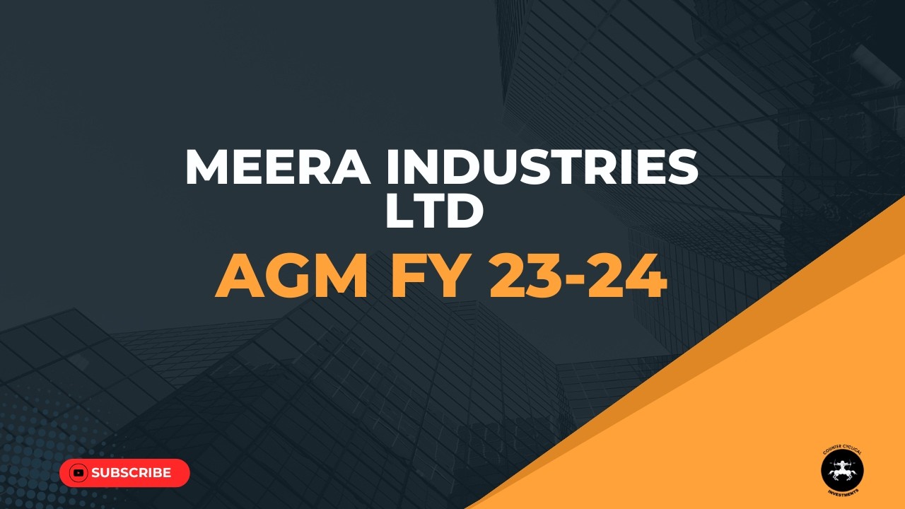 Meera Industries Ltd  FY 2023 24  AGM