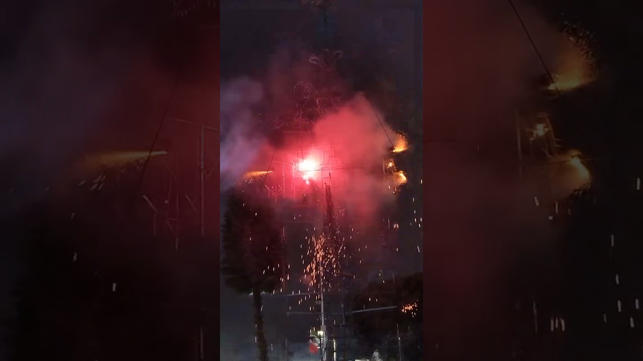  Quema del barrio de abajo Perastitla 
