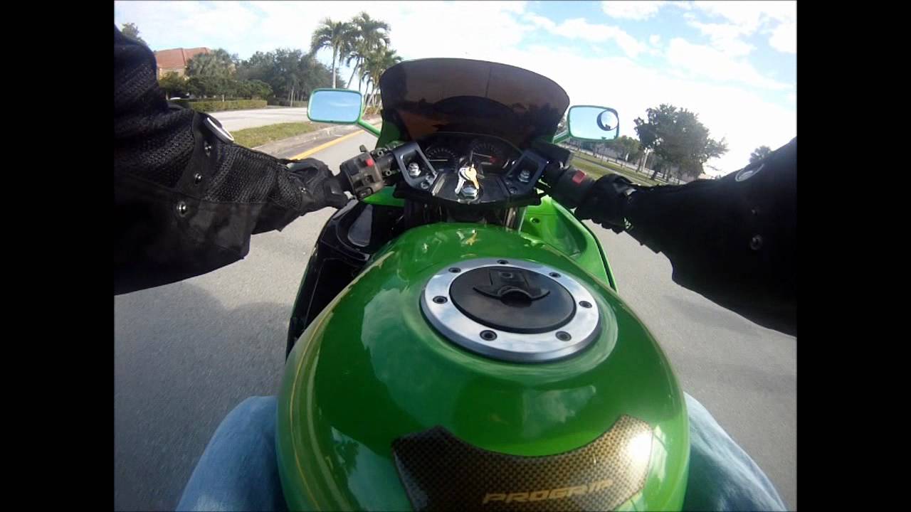 1998 Kawasaki Ninja 600 ZX6 Chest Mount GoPro