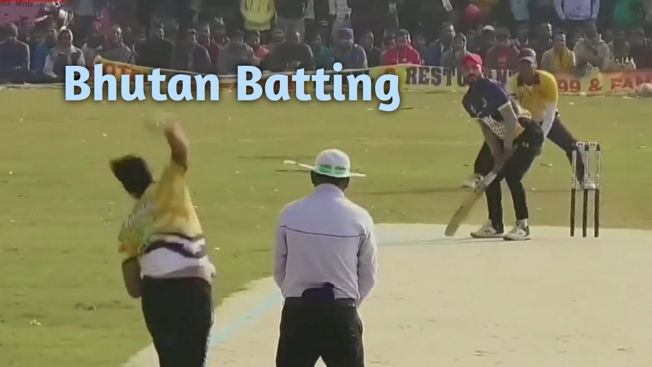 Bhutan Batting 🔥🔥 || BestKnock Xmas Final Match ❤️🔥||