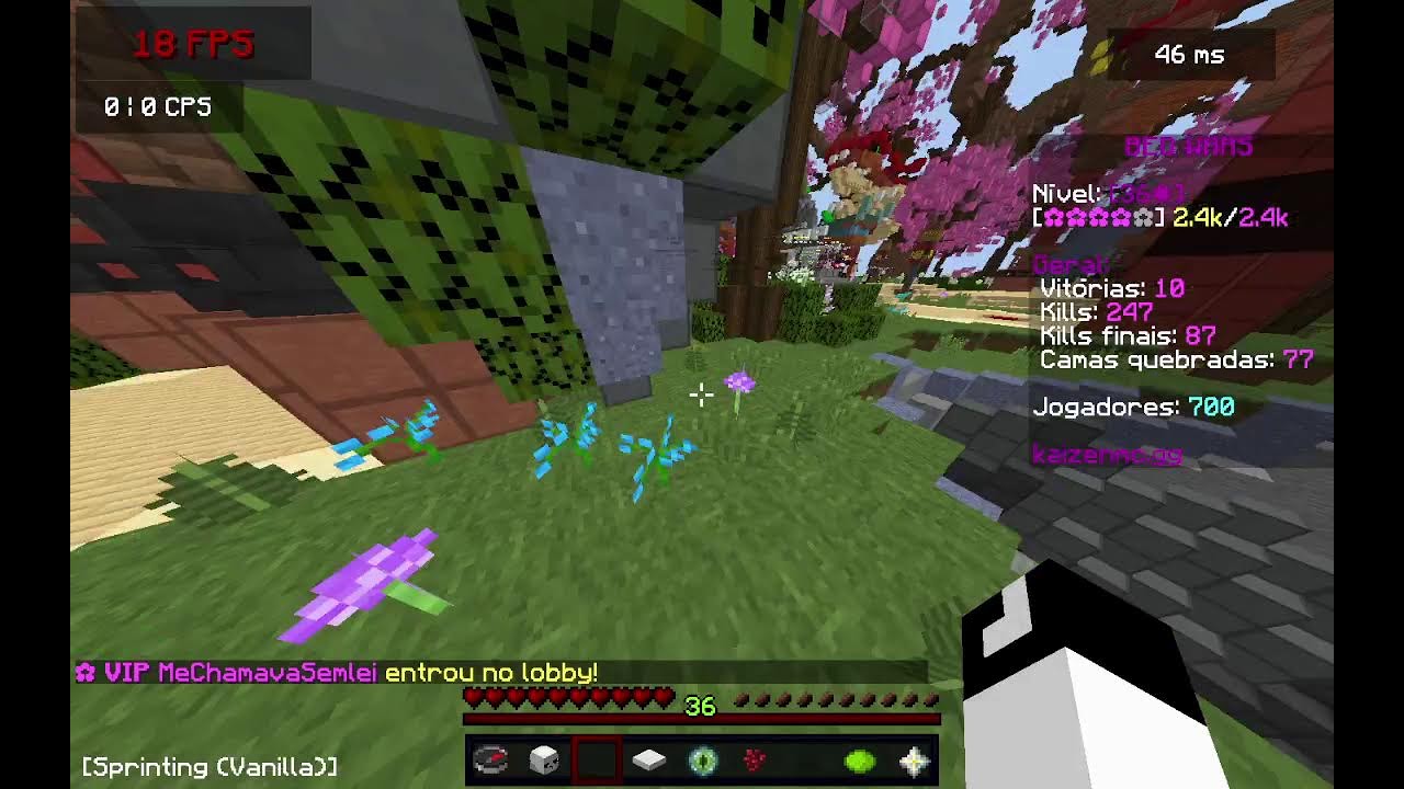 Bed Wars com inscritos | RUMO LEVEL 50