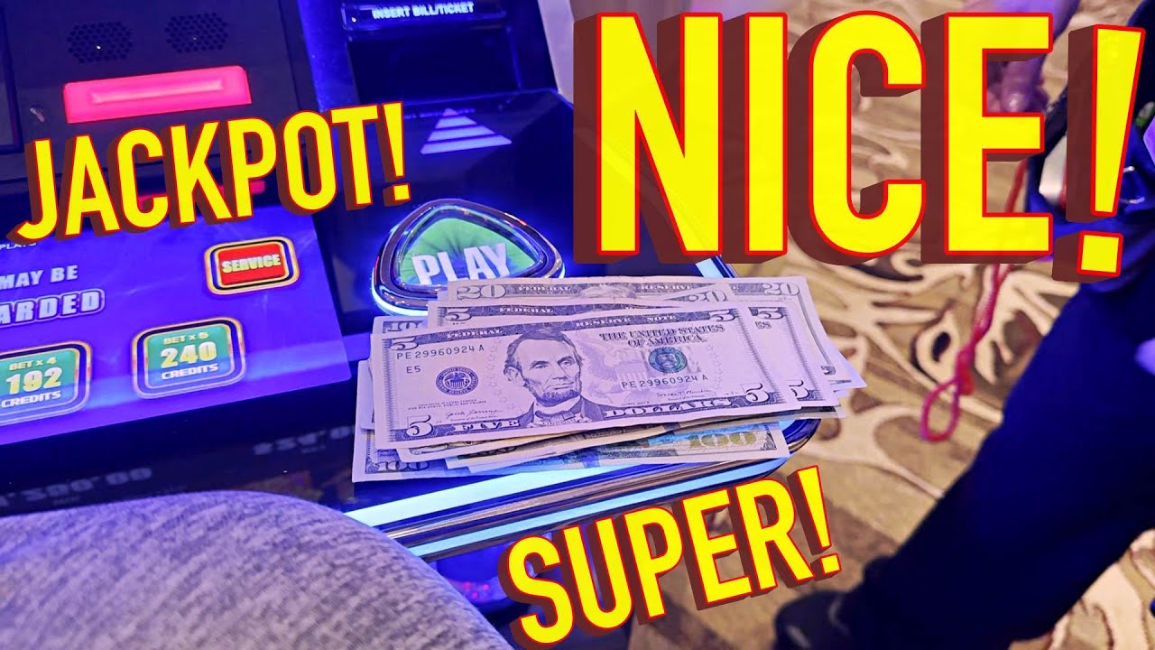WHAT A NICE JACKPOT!