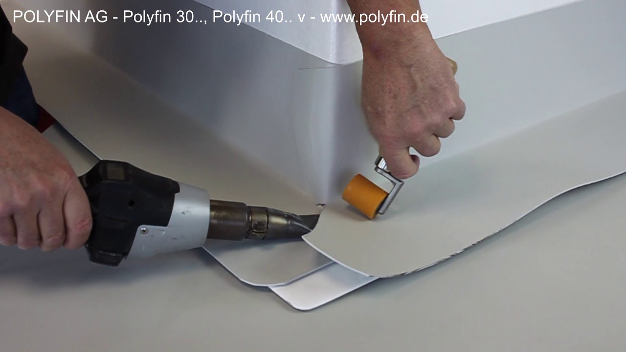 POLYFIN FPO/TPO roof light corner with 2 patches Polyfin 1020