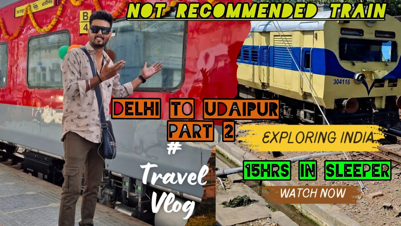 DELHI TO UDAIPUR TRAIN NO. 19602||WORST EXPERIENCE PUBLIC SENSE ZERO HOGYA H #train  #indianrailways