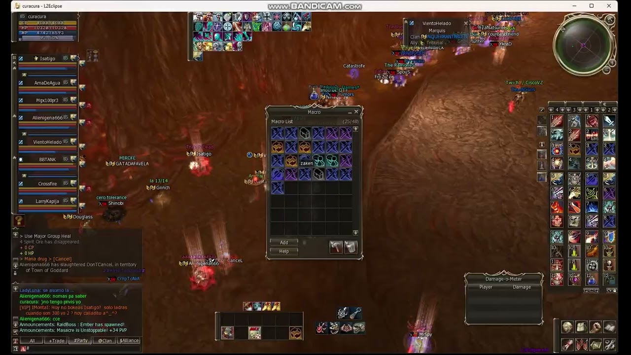 L2Eclipse - Inquebrantable Vs SK + other Clowns