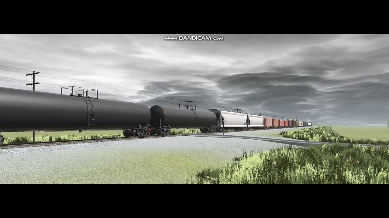 CP AC4400CW Freight Runby
