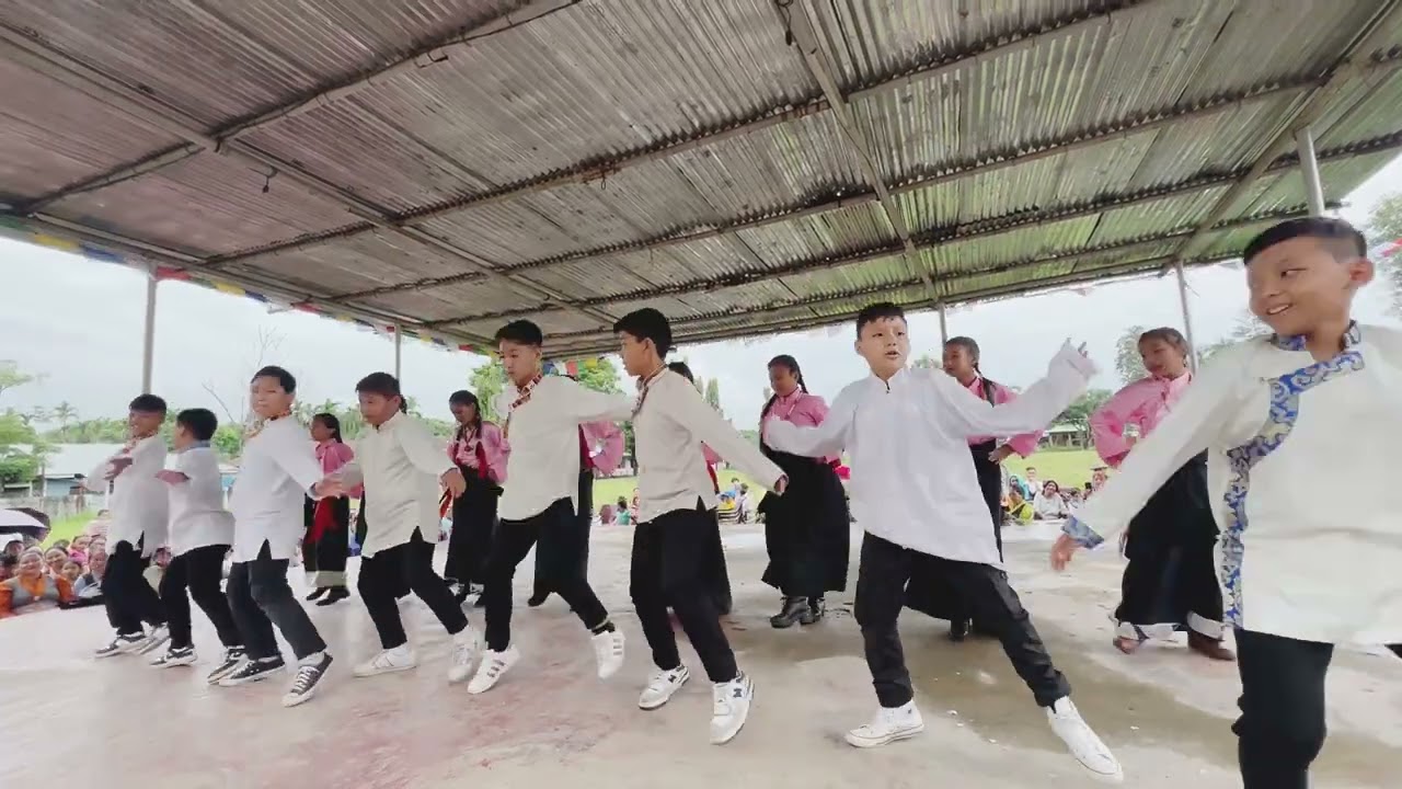 Cultural dances performed by STS Miao/Games etc during Dudjom TenzinYesheDorje Birthday Celebration